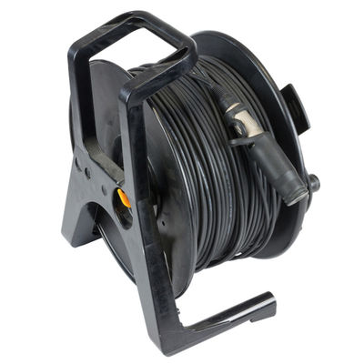 comprare Black Tactical Fiber Optic Cable Assembly CE ROHS ISO Military Tactical Cable fabbricazione online