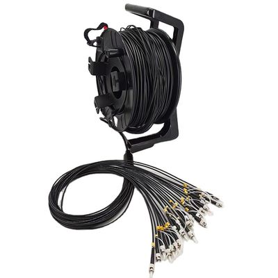 comprare FTTx Solutions Tactical Fiber Optic Cable Tactical Multimode Fiber With LSZH PVC TPU Jacket fabbricazione online
