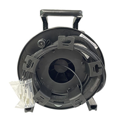 comprare LSZH Giacca Cablo tattico in fibra ottica Nero Cablo tattico militare fabbricazione online