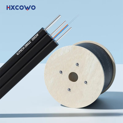 comprare Cavo in fibra ottica blindato per esterni GJYXCH 1KM 2KM Single Mode 1/2/4 Core con temperatura operativa 40~+70 per la comunicazione Telecom fabbricazione online