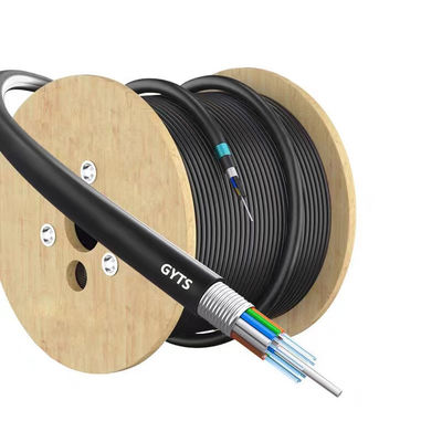 comprare Cavo blindato a fibra ottica sotterraneo con fibre ITU G652D/G657A/OM1-OM4 conforme alle norme YD/T901-2009 e IEC 60794-1 fabbricazione online