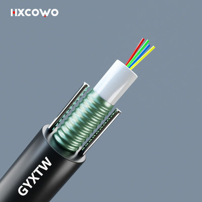 comprare Cavo in fibra ottica GYXTW per esterni blindati 2-288 Core G652D/G657A1/G657A2 Tipo di fibra Lunghezza personalizzata fabbricazione online