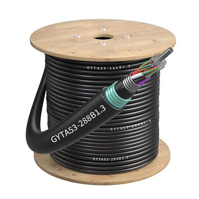 comprare Outdoor Armored Fiber Optic Cable GYTA53 2~216core 1km Unarmed for Telecom Communication fabbricazione online