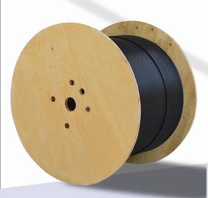 comprare Armatura con nastro in acciaio ondulato Cable in fibra ottica blindato per esterni con opzioni di fibra G652D e lunghezza personalizzata fabbricazione online