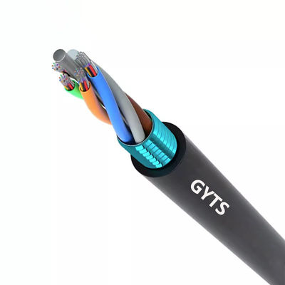 Cavo in fibra ottica a 12 nuclei in all'aperto Cavo blindato in fibra ottica con fibra G652D e nastro in acciaio ondulato per prestazioni