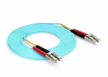 LC a LC Duplex MM Patch Cord Soluzione ideale per la trasmissione rapida e stabile dei dati