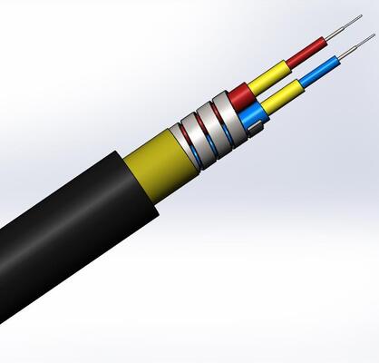7.0mm di diametro Acqueproof Cablo blindato in fibra ottica con 10 anni di garanzia per FTTA Jumper Outdoor Patchcord